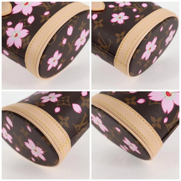 LOUIS VUITTON Cherry Blossom LV × TM Nano Bucket Bag Sakura - Picture 16 of 16